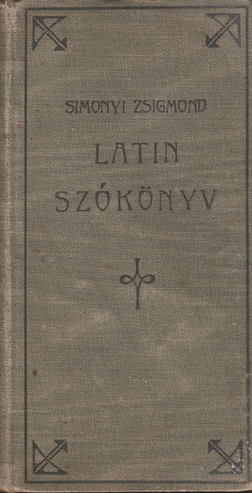 Latin szókönyv