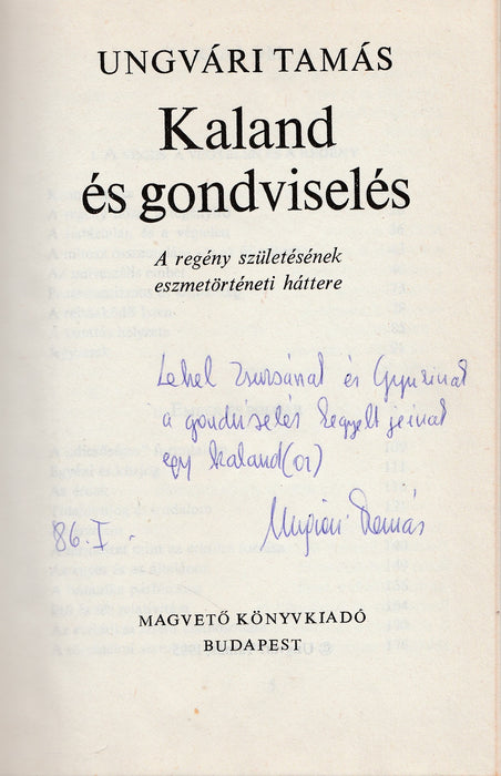 Kaland és gondviselés
