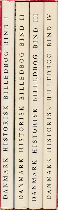 Danmark Historisk Billedbog I-IV.