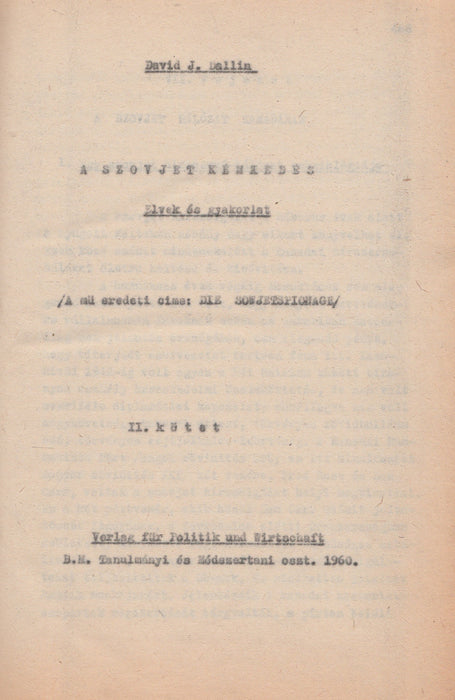 A szovjet kémkedés II.