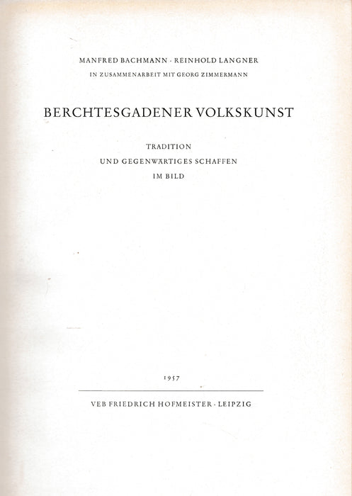 Berchtesgadener Volkskunst