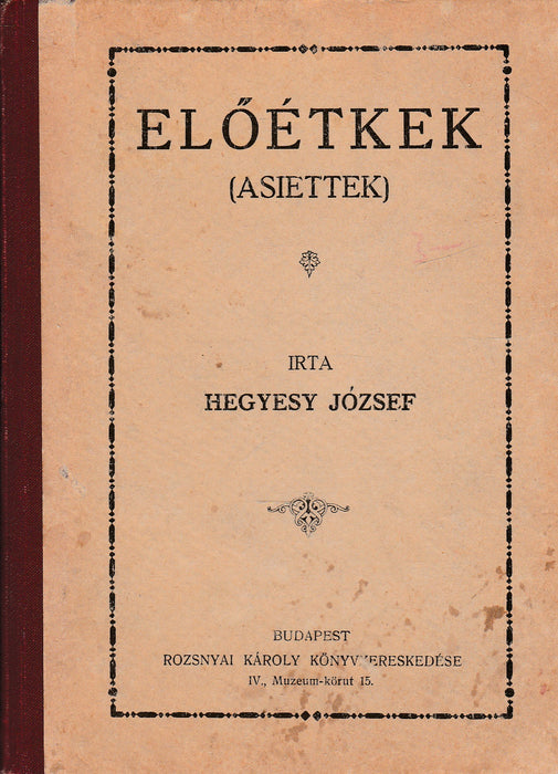 Előétkek