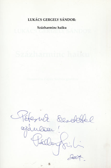 Százharminc haiku