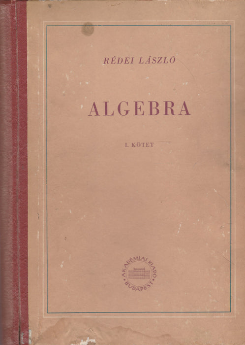 Algebra I.