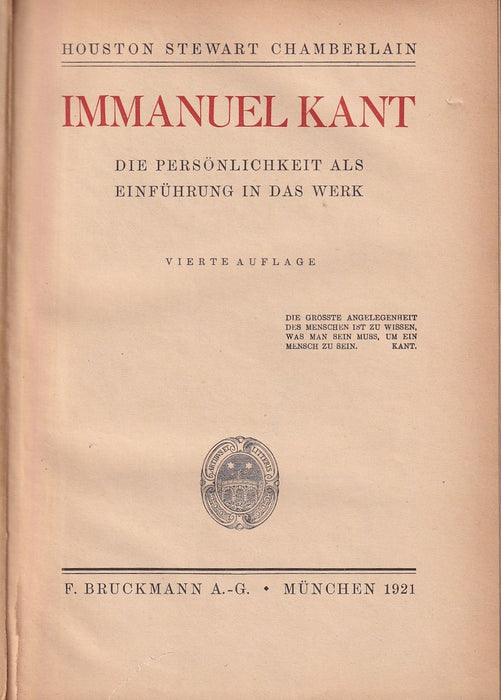 Die Persönlichkeit als Einführung in das Werk