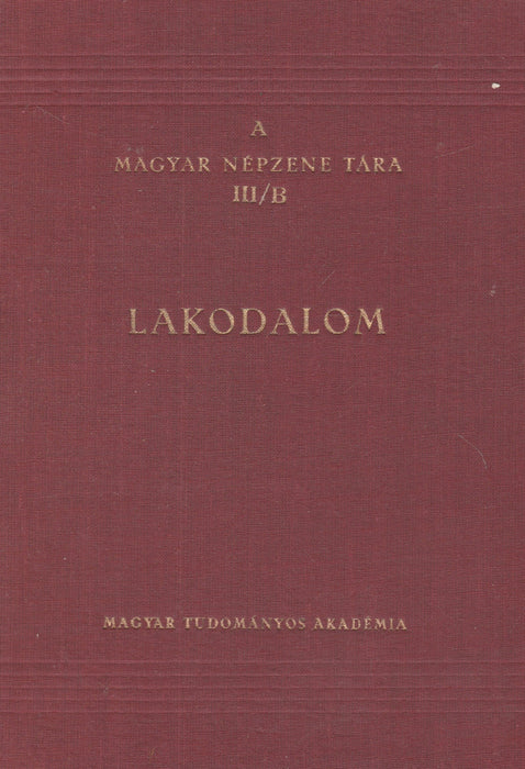 A magyar népzene tára - Lakodalom