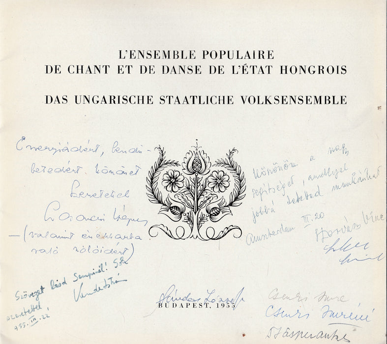 L’Ensemble populaire de chant et de danse de l’État hongrois - Das Ungarische Staatliche Volksensemble
