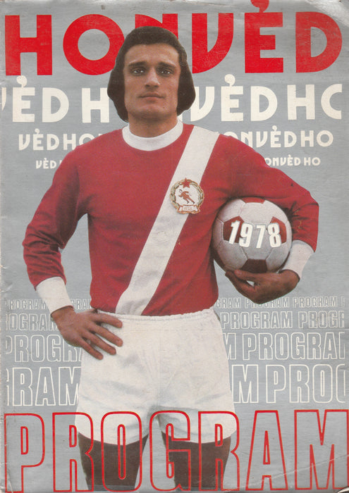 Honvéd - Műsorfüzet 1978