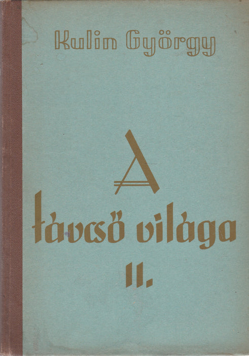 A távcső világa I-II.