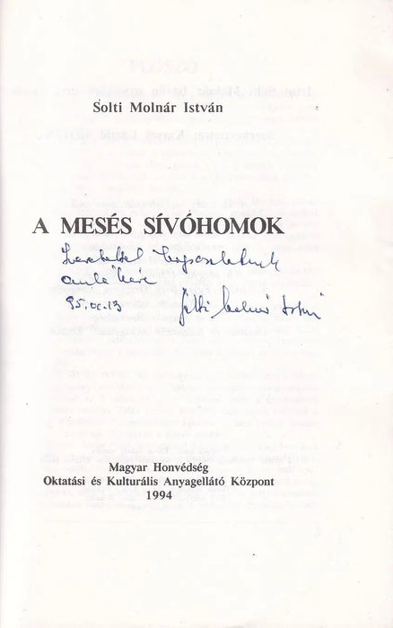 A mesés sivóhomok