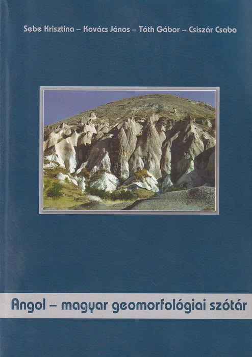 Angol-magyar geomorfológiai szótár