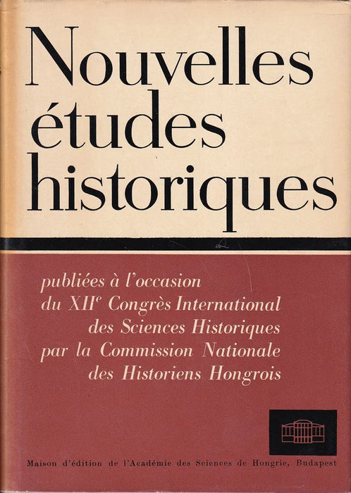 Nouvelles études historiques 1.