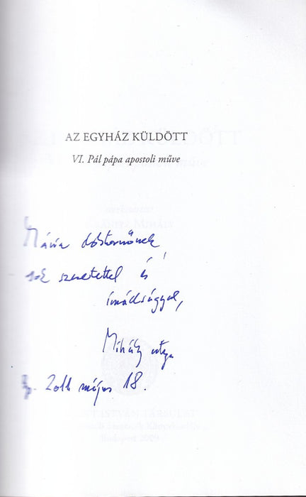 Az Egyház küldött