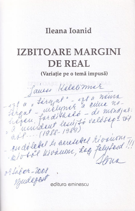 Izbitoare margini de real