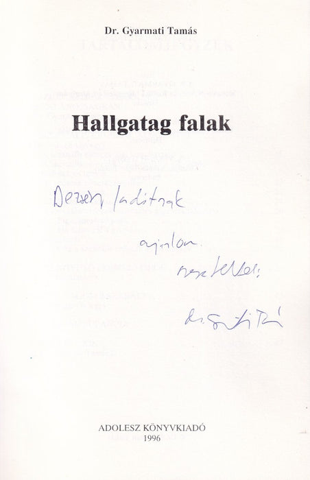 Hallgatag falak