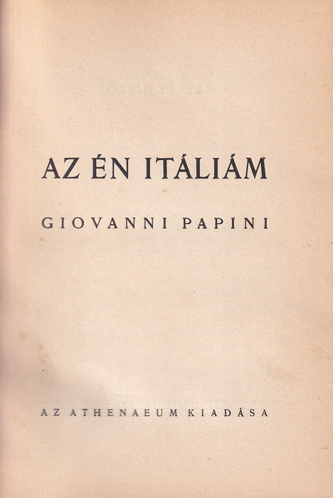 Az én Itáliám