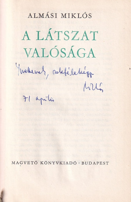 A látszat valósága