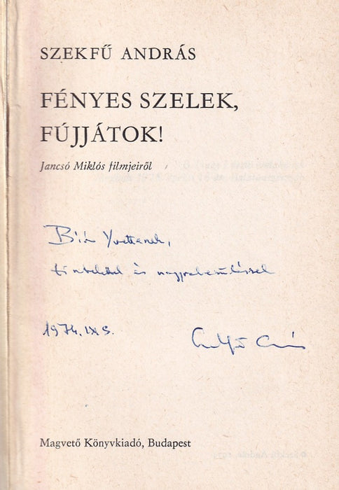Fényes szelek, fújjátok!