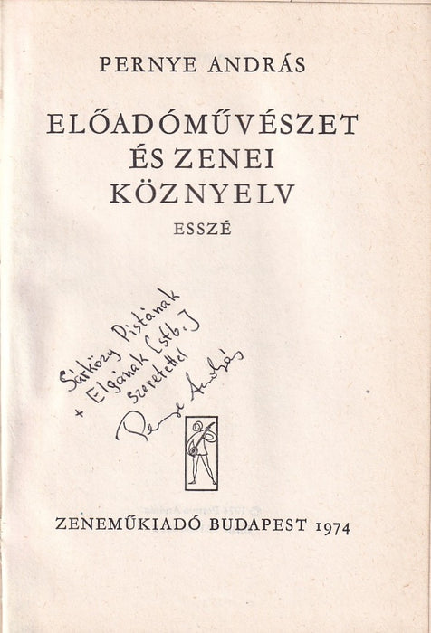 Előadóművészet és zenei köznyelv
