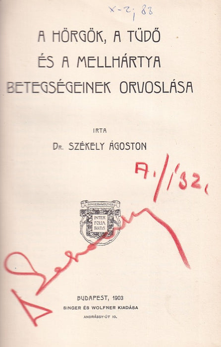 A hörgők, a tüdő és a mellhártya betegségeinek orvoslása