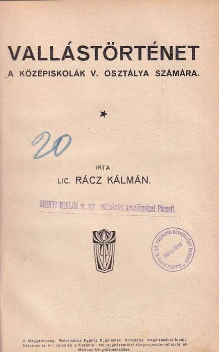 Vallástörténet