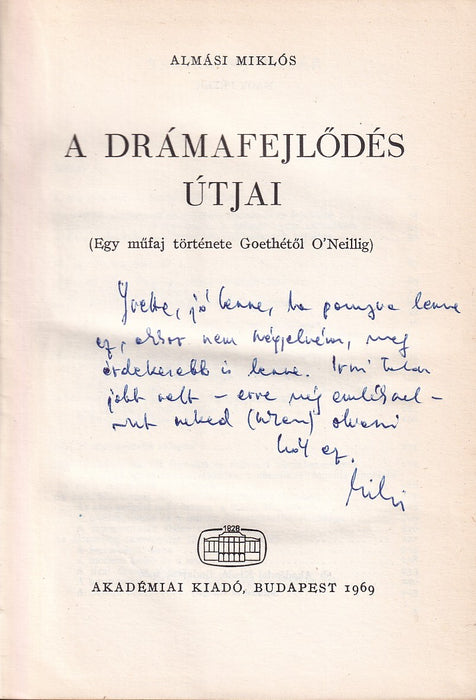 A drámafejlődés útjai