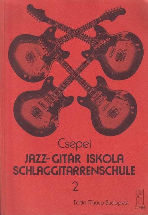 Jazz-gitár iskola I-II. - Schlaggitarrenschule I-II.