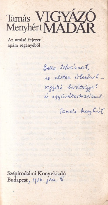 Vigyázó madár