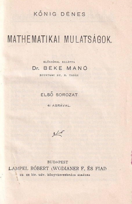 Kis hármaskönyv I-III.