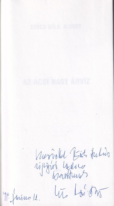 Az ácsi nagy árvíz