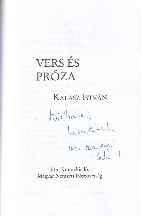 Vers és próza