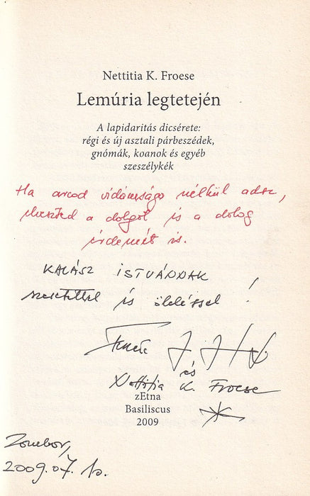 Lemúria legtetején