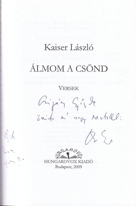 Álmom a csönd