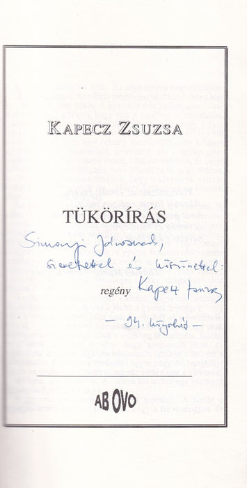 Tükörírás