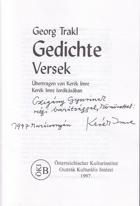 Gedichte - Versek