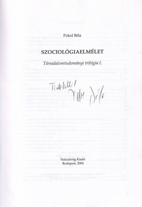 Szociológiaelmélet
