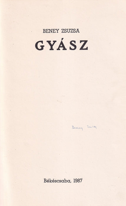 Gyász