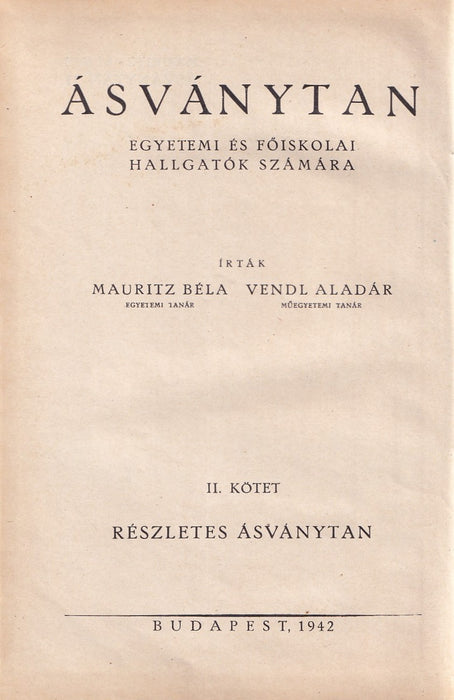 Ásványtan I-II.