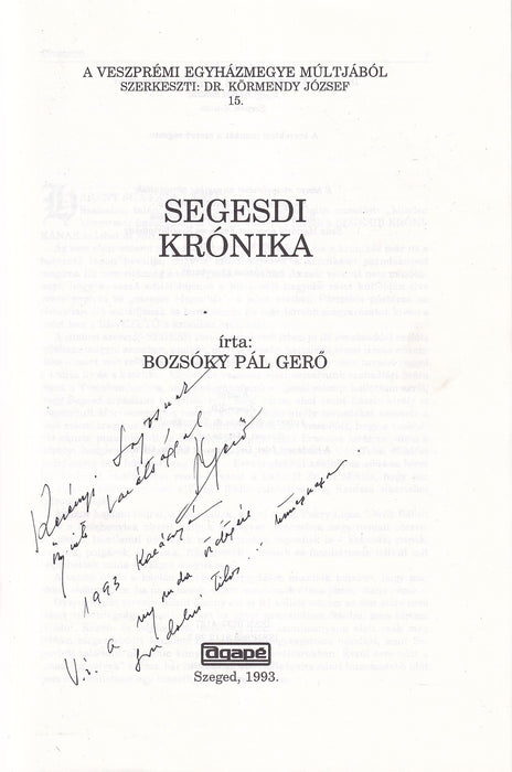 Segesdi krónika