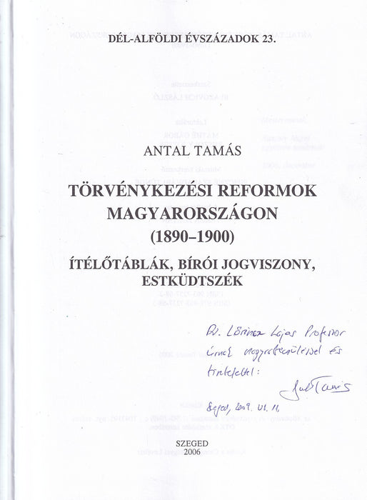 Törvénykezési reformok Magyarországon