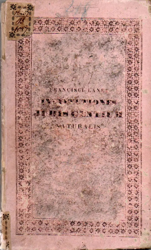 Institutiones juris gentium