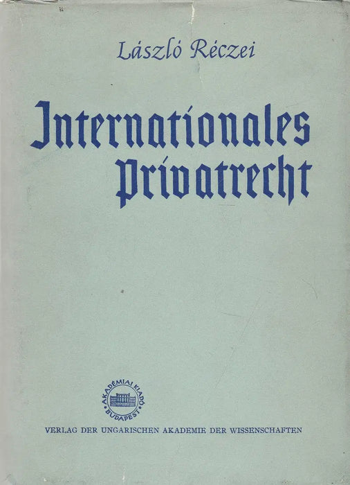 Internationales Privatrecht