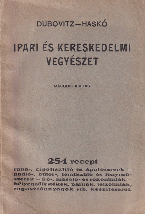 Ipari- és kereskedelmi vegyészet