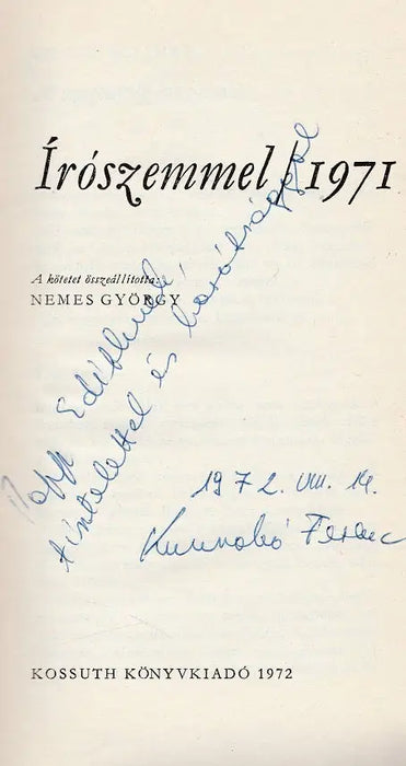 Írószemmel 1971