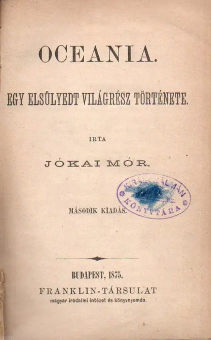 Jókai Oceania