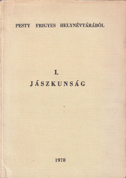 Jászkunság I.