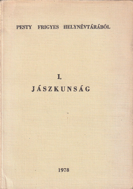 Jászkunság I.
