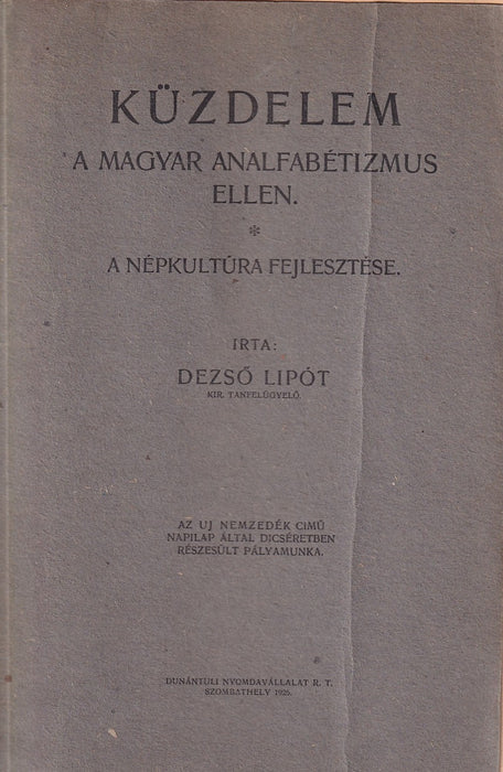 Küzdelem a magyar analfabétizmus ellen