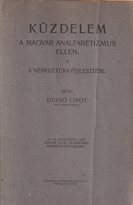 Küzdelem a magyar analfabétizmus ellen