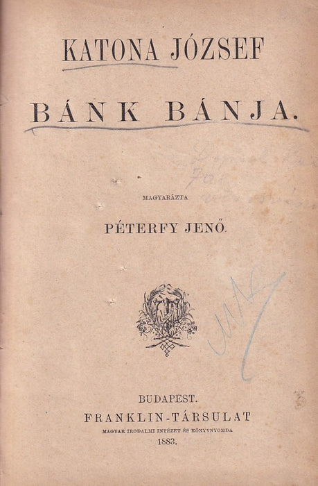 Katona József Bánk bánja